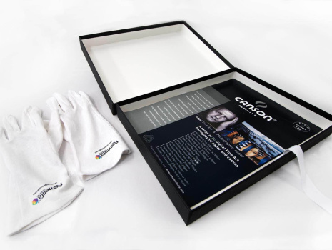Portfolio box | portfolio printing | Canson Infinity storage box