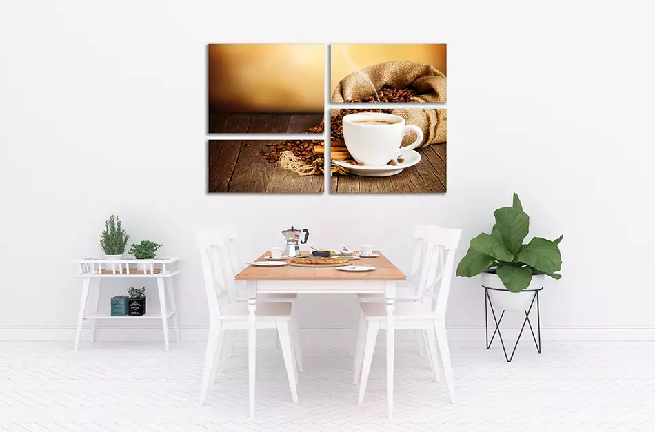 Canvas Multi Panel - stretched canvas parts of an image for large format wall decor
