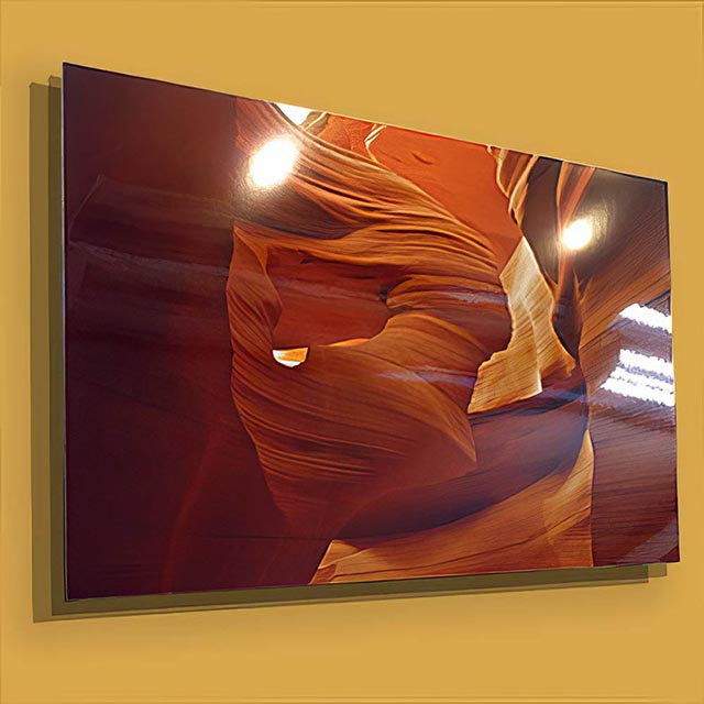 glossy wall art